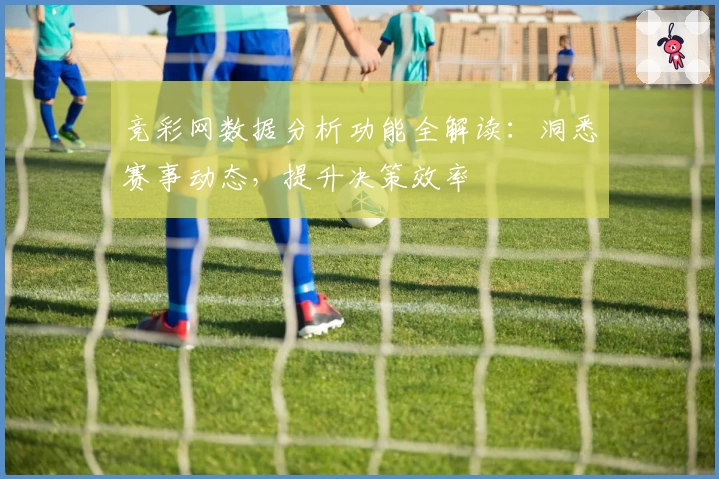 竞彩网数据分析功能全解读：洞悉赛事动态，提升决策效率